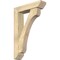 Ekena Millwork Legacy Slat Rough Sawn Bracket w/ Offset Brace, Douglas Fir, 6"W x 24"D x 36"H BKT0604X24X36LEC06RDF - alternate 1